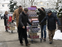 Weihnachtspäckchen für die Heim-Senioren. (Foto: rob)
