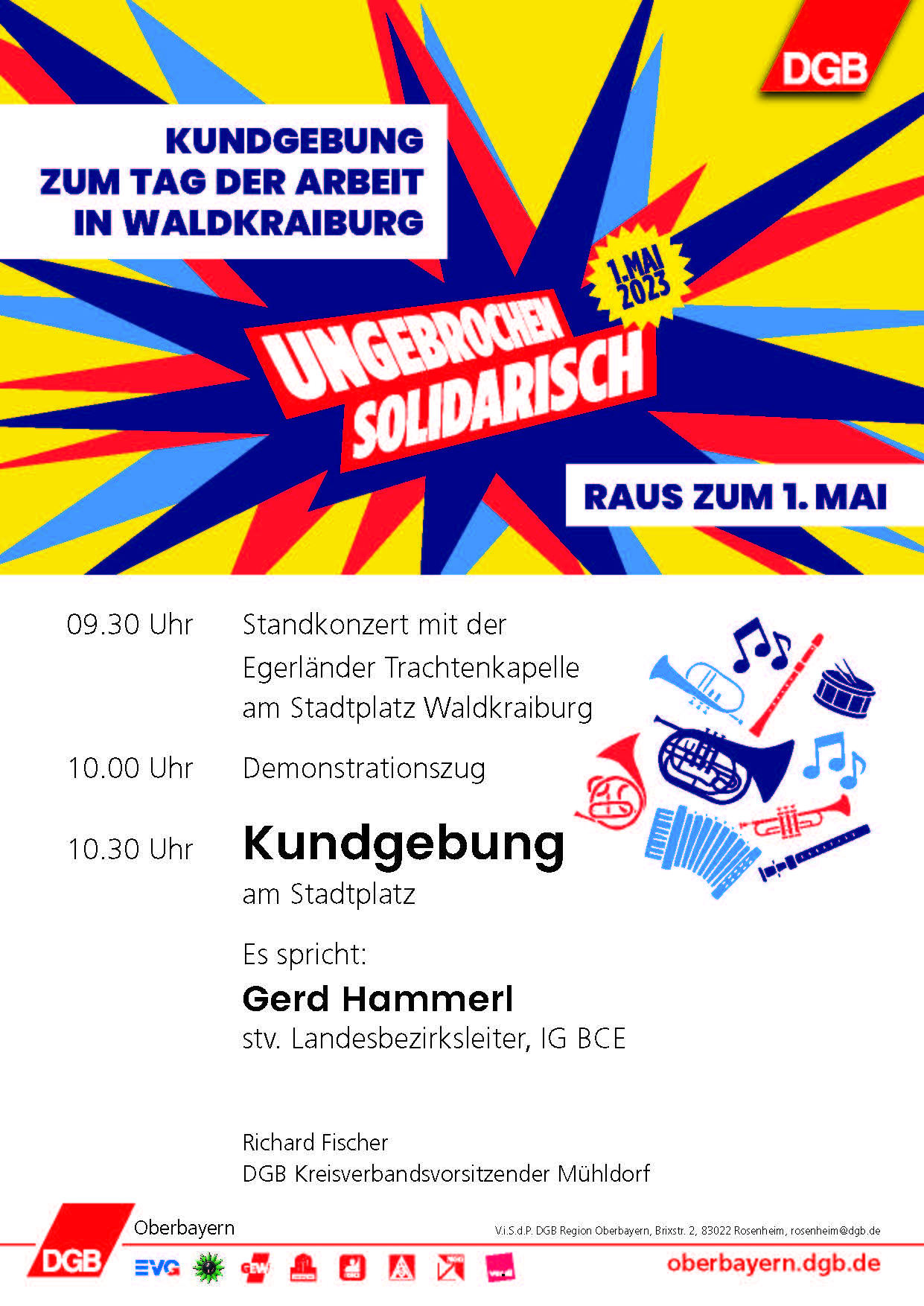 2023 Plakat 1Mai Wkbg